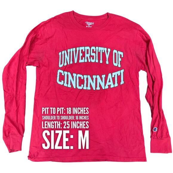 Vintage Tees - Champion University of Cincinnati Graphic Tee*SZ M - Picture 3 of 5